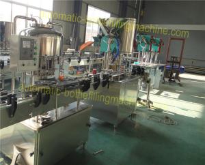 China SUS304 Small Scale Bottle Filling Machine , Automated Filling Machine For Mini Ro Water System on sale