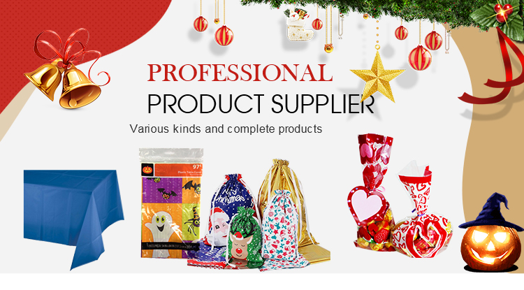 Eco Friendly Colorful Plastic Gift Wrap Bags , Giant Christmas Gift Wrap Bags