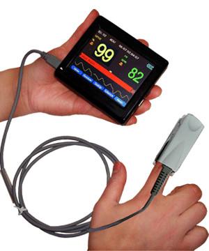 Quality Handheld Tabletop Pulse Oximeter With Spo2 Probe , Pulse Oximeter Machine Normal Readings for sale