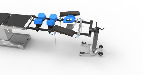 Quality Black Spine Frame Spinal Operation Posture Support Adjustable Height Operation Table Accessories for sale