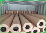 36 " High Whiteness Smooth Plotter Paper Roll For Garment CAD Plotter