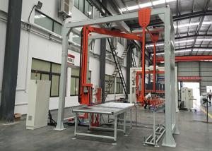 Buy cheap Touch Screen HMI 20 Pallets/H Rotary Arm Stretch Wrapper product