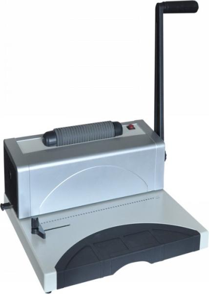 Quality Office Desktop Manual Wire Comb Binding Machine Single Loop Spiral C9027 for sale