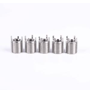 Buy cheap DIN8140 Dia 6mm Keylocking Threaded Inserts M6 High Wearing Strength product