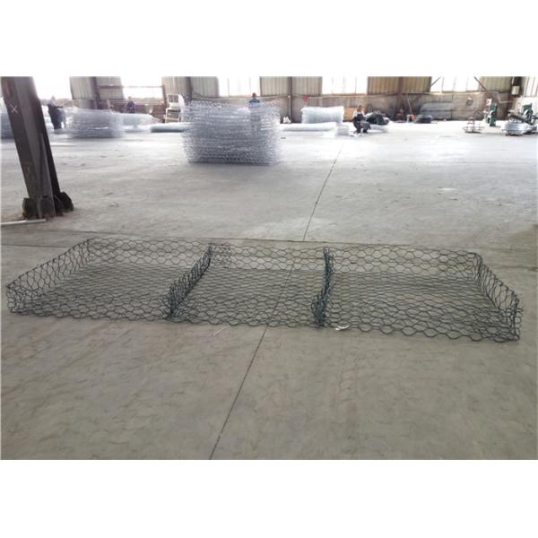 Welded And Hexagonal Heavy Zinc Coated Gabion River Mattress For Channel Linings