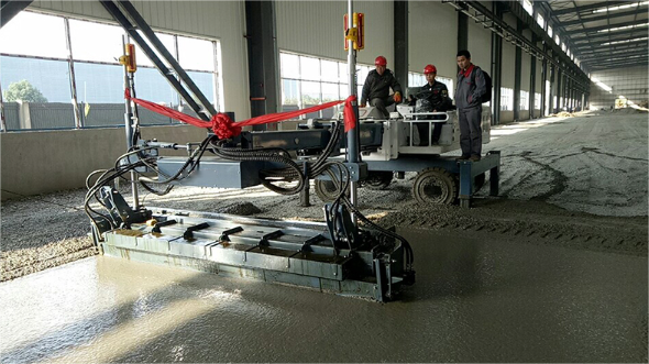 JB60-31 advanced telescopic arm concrete laser screed machine factory customized production sales