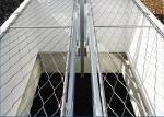 High Tech Flex Architectural Wire Mesh 3.0mm Inox Ferrued Suspended Anti -