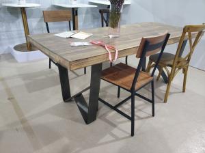 Buy cheap Bistro Table base Steel Table Frame Industrial Table support Sturdy Dining table leg product