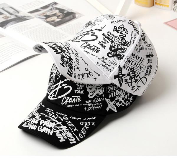 Quality Unisex Adjustable Advertising Baseball Caps 100 Polyester Material for sale
