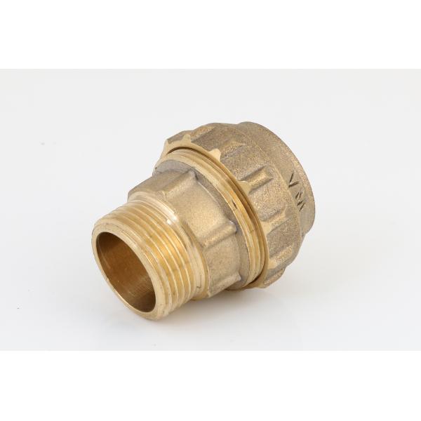 Good quality brass female tee compression fittings for pe pipe