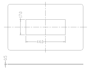 12Vdc Casambi Bluetooth Network Presence Sensor For Panel Light, 4m Max Installation