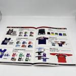 A4 A5 A6 Custom Catalog Printing UV Coating Saddle Stitching Perfect Bind