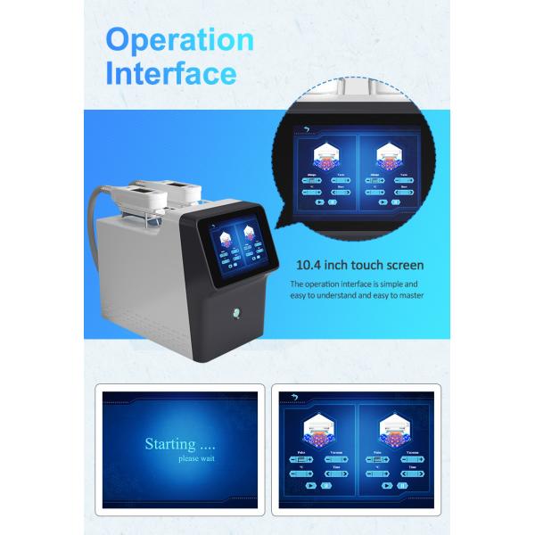 COWEROAY Cryolipolysis Slimming Machine 100KPA Fat Freezing Cryolipolysis Machine