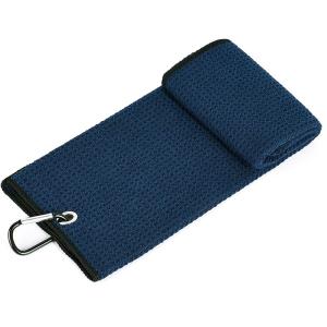 China Waffle Pattern Quick Dry Microfiber Golf Towel on sale