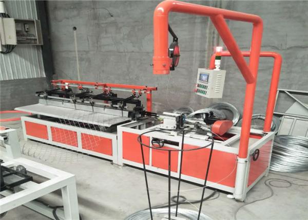 Quality High Speed PLC Controlled Chain Link Weaving Machine , Fencing Making Machine for sale