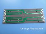 TLX-0 2-layer rigid PCB Built On PTFE fiberglass composites with Immersion Gold