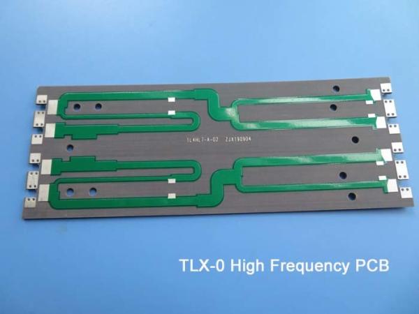 TLX-0 2-layer rigid PCB Built On PTFE fiberglass composites with Immersion Gold