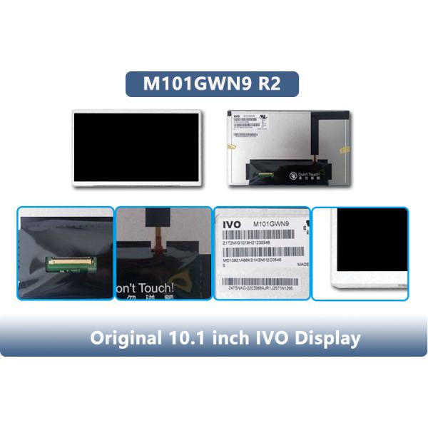 10.1 IVO M101GWN9 R2 IVO Display 1024x600 High Resolution LCD With LVDS Interface