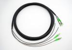 FC/UPC FC/APC BBU/RRU CPRI Base Station Armored Patch Cord 2 Core With Pulling