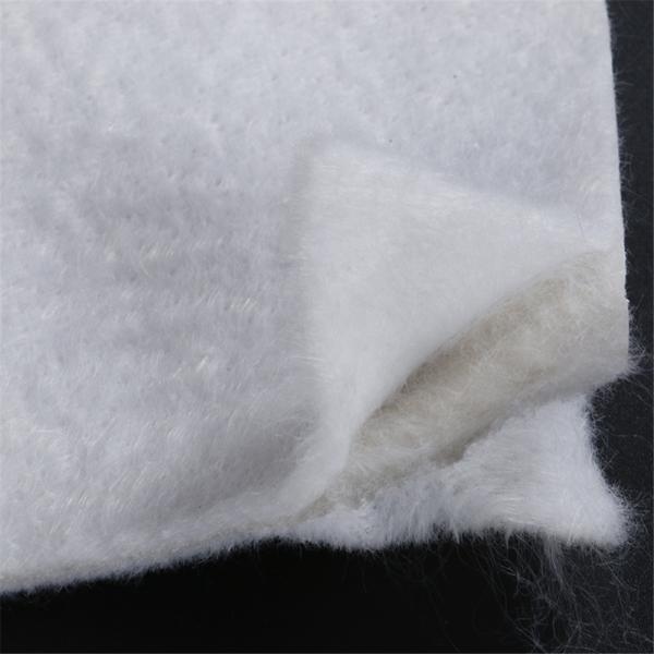 Construction Project Short Fiber Non-Woven Geotextile Isolation 100g/sqm-800g/sqm