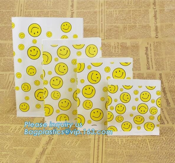 Custom Printing Recycled Brown Kraft Paper Bags,Custom Printed Factory Glassine Paper Bread Small Brown Bag, bagease