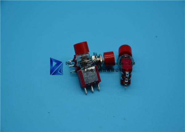 Quality DS612 Mini Momentary 3 Pin Waterproof Push Button Switch  AC 250V 2A/120V 5A for sale