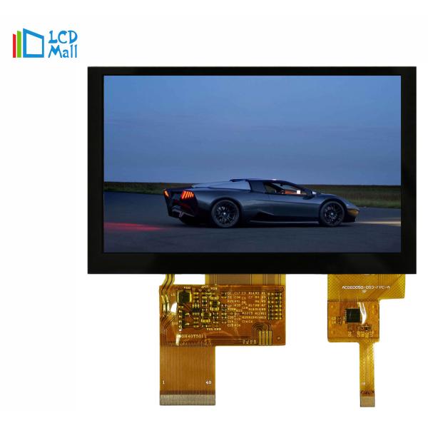 5 Inch WVGA 800*480 DOTS TFT LCD Module Capacitive Touchscreen