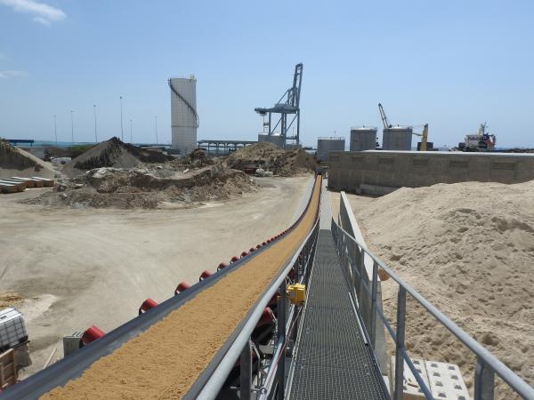 Quality Rubber Fixed Transfer Belt Conveyor Heat Resistant Universal For Transport System for sale