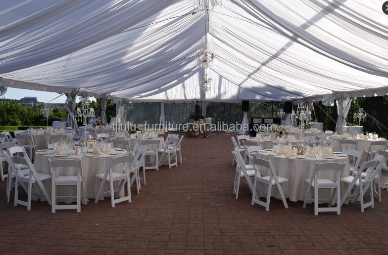 Home Office Portable Folding Stackable Chair for Wedding Events Wood PP Material