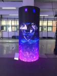 Good Evenness Flexible LED Screen Display Excellent Visual Effect Long Using