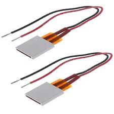 China Screw Fixing PTC Heating Element DC AC 12V 110V 240V Full Clad And Wired on sale