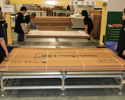 Aluminum Alloy Projector Mounting Brackets Touch Control Adjustable Height Projector Mount