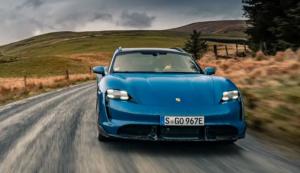 China Most complete fast electric vehicle -Porsche Taycan cross Turismo max speed 220km/h new energy Car on sale