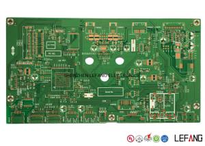 Buy cheap White Legend Green Solder Mask PCB Double Layer For Security Intercom Devices product