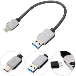 China High Destiny Braided cord tough heavy duty fast charging data nylon type c cable USB 3.1 type C cable on sale