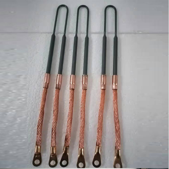 Molybdenum Disilicide (MoSi2) Heating Elements with 1800°C Max Temperature, Self-Forming Protective Quartz Layer, and Multiple Configurations