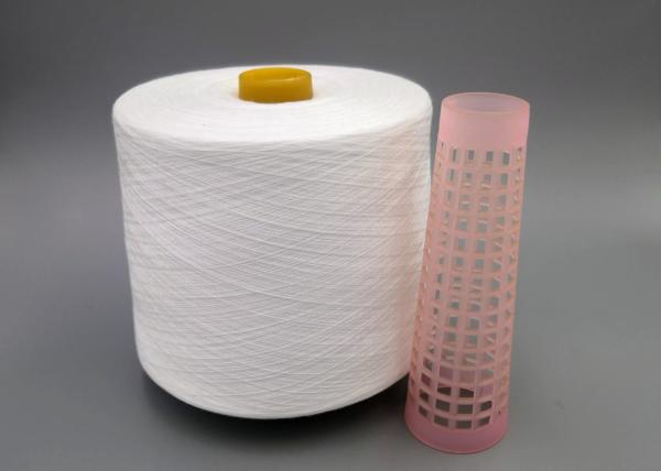 Quality TFO Polyester Yarn 202 203 302 303 402 Raw White For Sewing Threads Z Twist Yarn for sale