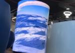 Light weight P4 flexible led display with nationstar leds for archiving