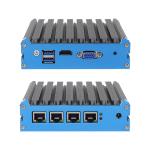 Intel Celeron Series Firewall Mini PC With Four RJ45 2.5G Ethernet Linux