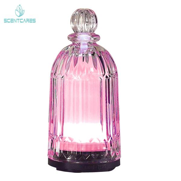 Quality Home Office Freshener Ultrasonic Cool Mist Oil Essential GLASS Aroma Diffuser for sale