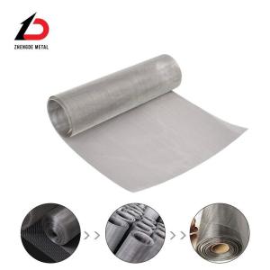 SS304 316 stainless steel wire mesh cloth Galvanized Square Woven Filter Plain Twill Dutch Knitted Sintered Mesh
