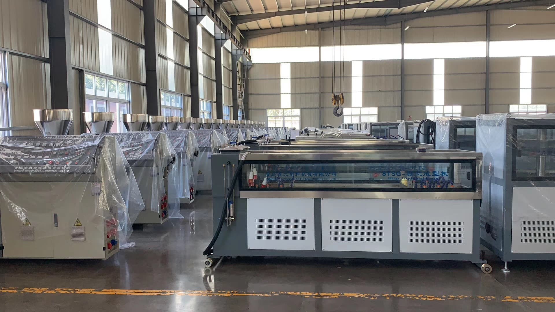 Production 150kg/h Max Output Capacity Polymer Fastener Extrusion Machine 1000mm Screw Length