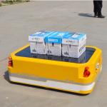 0.2 Tons Autonomous Guided Vehicle , Magnetic Navigation Automated Guided Carts