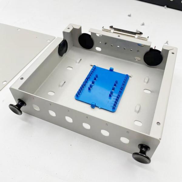 Simplex Metal Fiber Optic Terminal Box Splice Termination Box