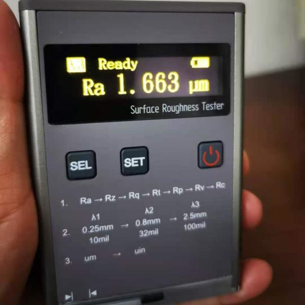 Quality Srt5060 Surface Tester 7 Parameters Ra Rz  Rq Rt Rp Rv Rc Handheld for sale