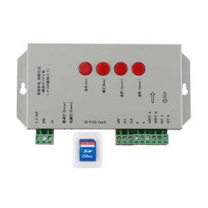 China 2048 Pixels LED Pixel Controller , Programmable LED Strip Controller T1000s on sale