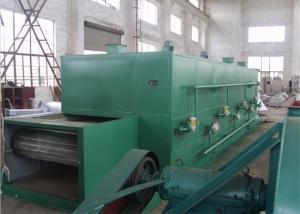 China 400 Kg/H Hot Air Drying Oven Stainless Steel Conveyor Belt Dryer DW1.2×10 on sale