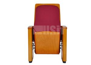 USIT High End Fabric Auditorium Theater Seating Equips Folded Writing Tablet