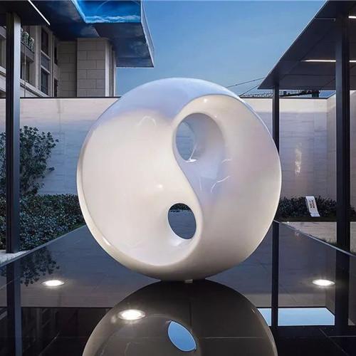 Quality Public Abstract Outdoor Metal Art Sculpture Decorative Customized for sale