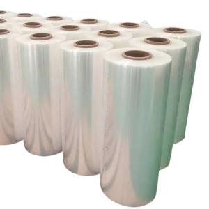 Big Size transparent PE Shrink Film Roll 50μM Pallet Wrapping Film